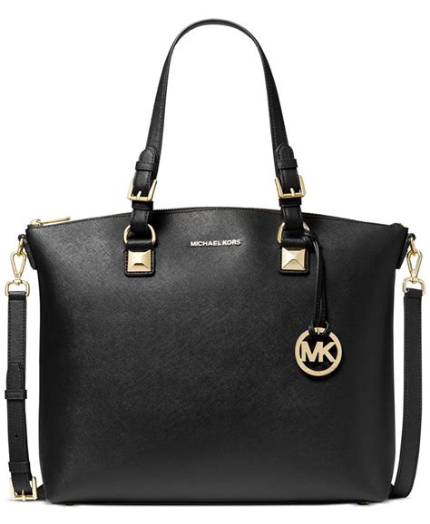 michael michael kors karla large multi-function leather tote|Karla Large Saffiano Leather Tote .